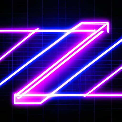 Synthwave Neon Retro Aesthetic