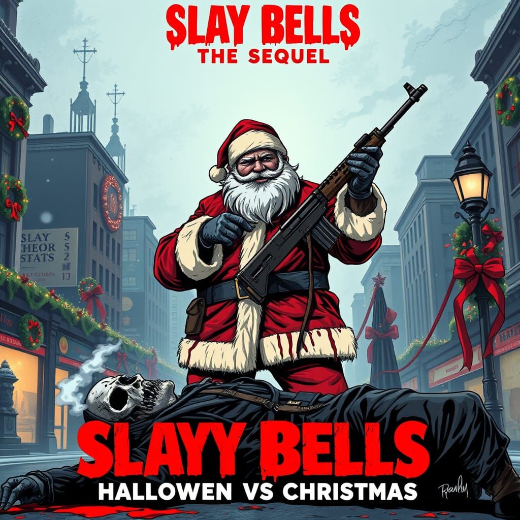 Santa Claus Unleashes Holiday Havoc in Slay Bells the Sequel