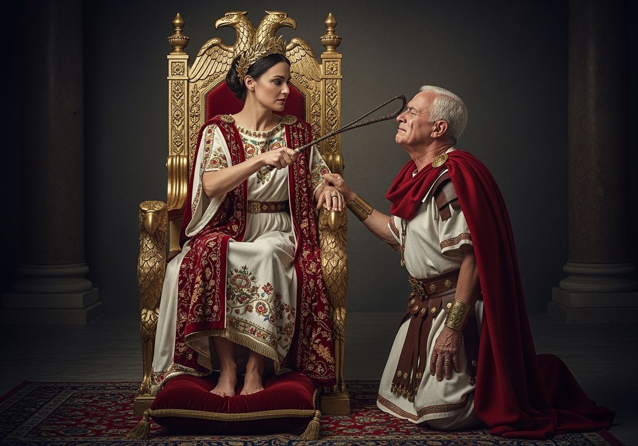 Roman Empress Punishes Senator