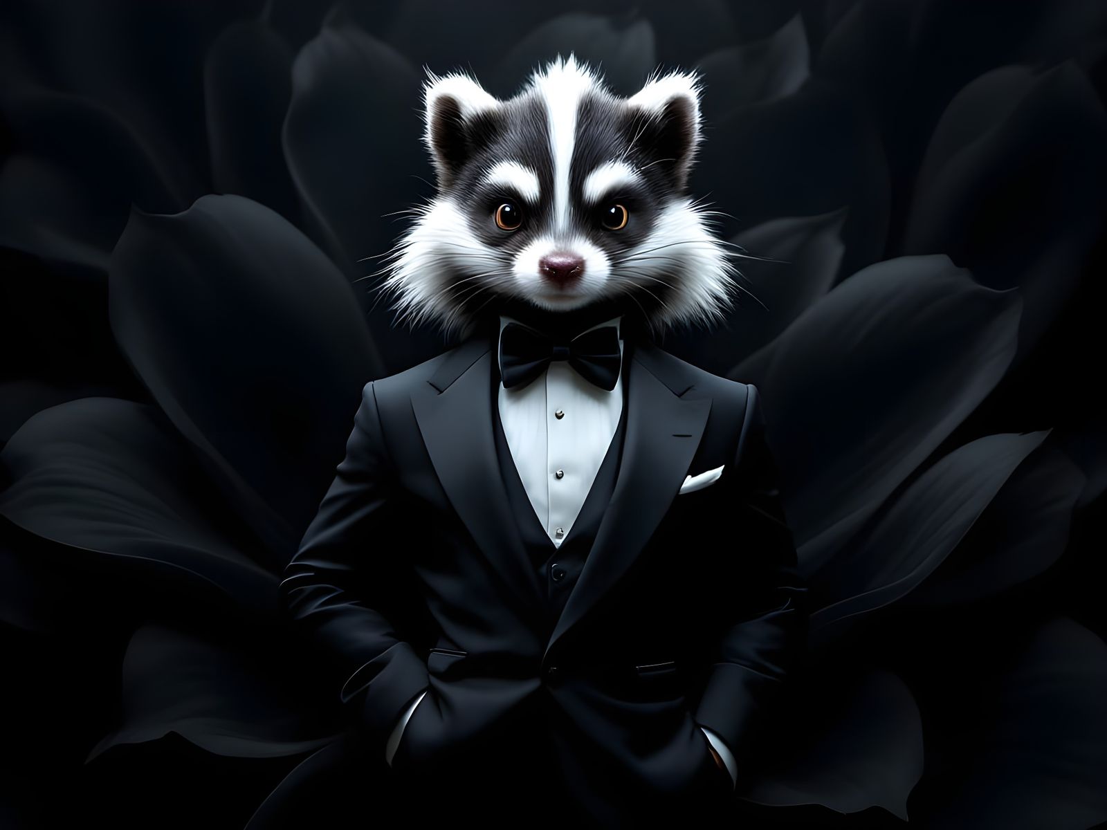 Spy Skunk in Sophisticated Velvet Oasis