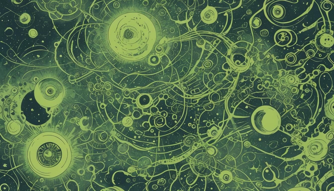 Cydonia on Mars in Polish Comic Book Style