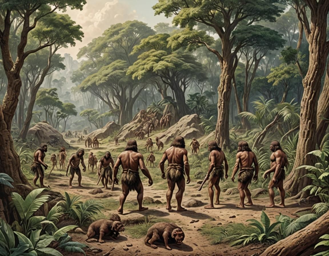 Early humans in Prehistoric Valley