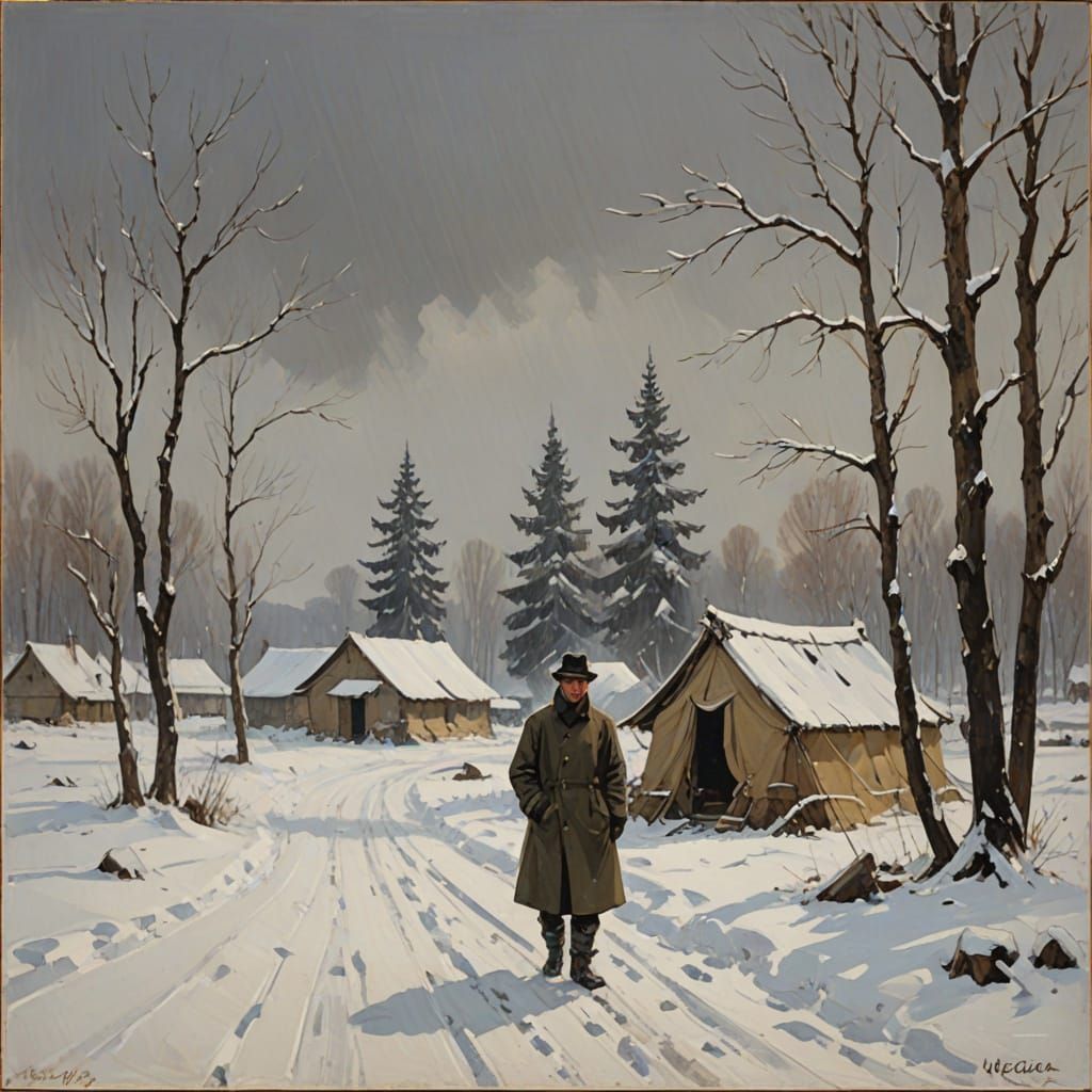 Winter Solace in a Snowy Wilderness