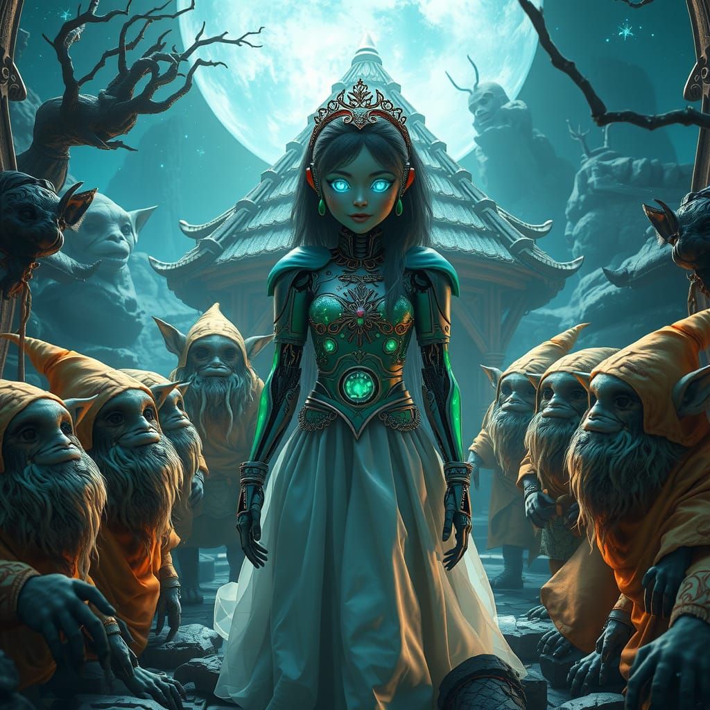 Snow White - futuristic fairytale