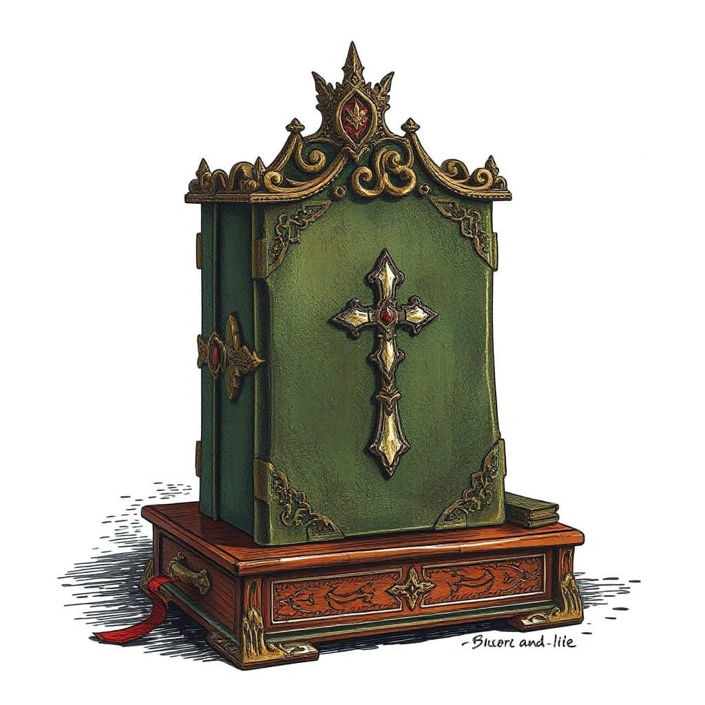 Ancient Grimoire of Mystical Spells