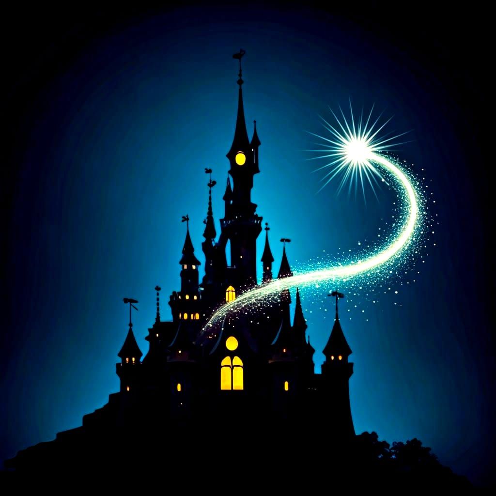 Nighttime Disney Painting Alt Design