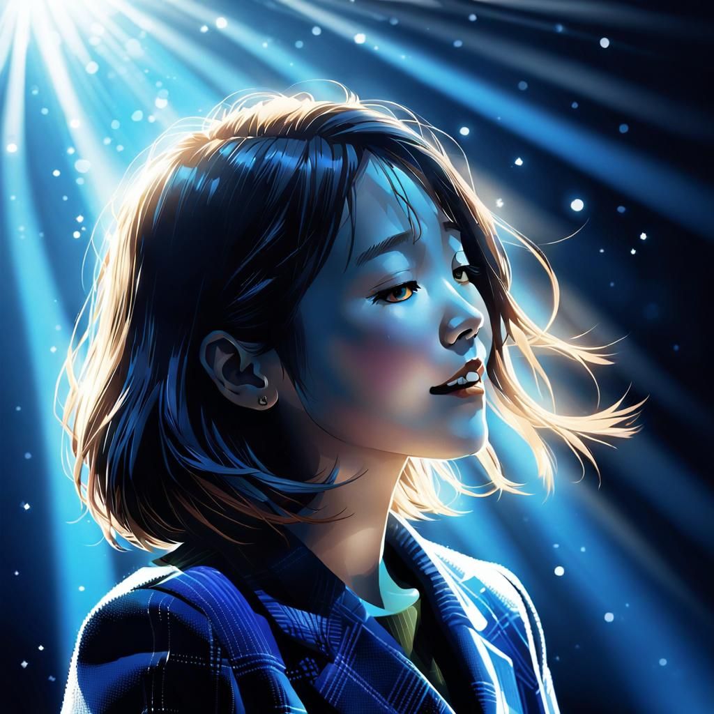 Emotional Realization Captured in a Song-Inspired Scene