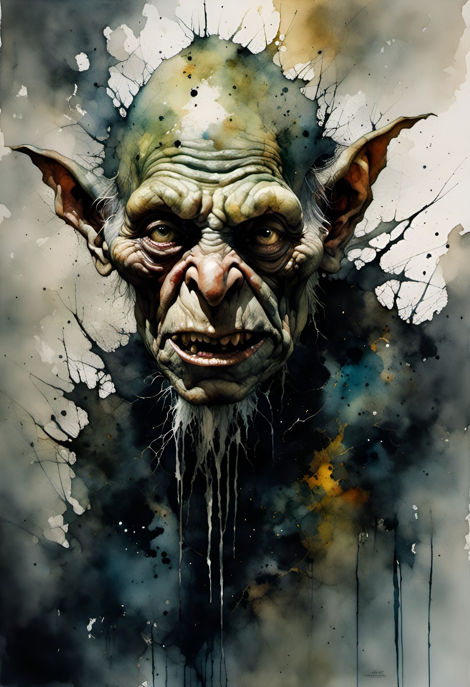 Nasty old goblin