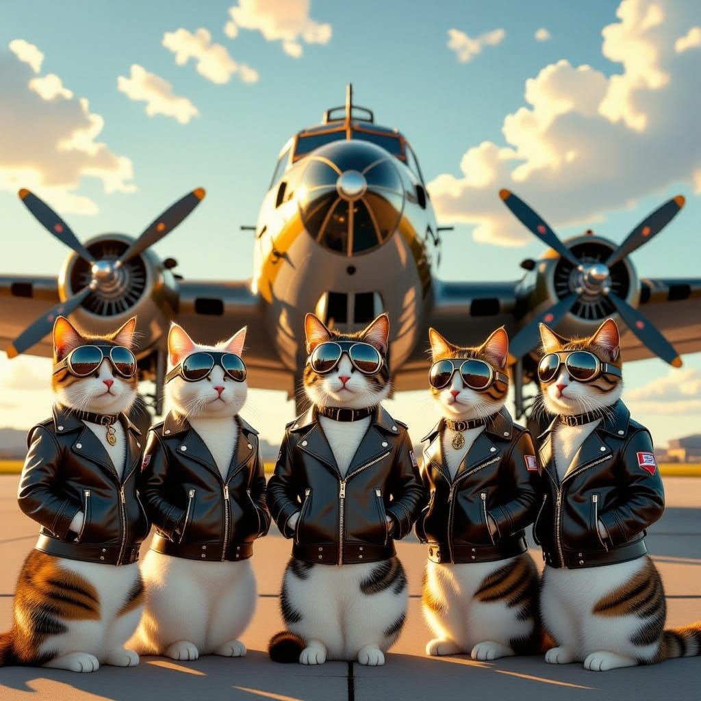 Feline Fliers in Alternate War