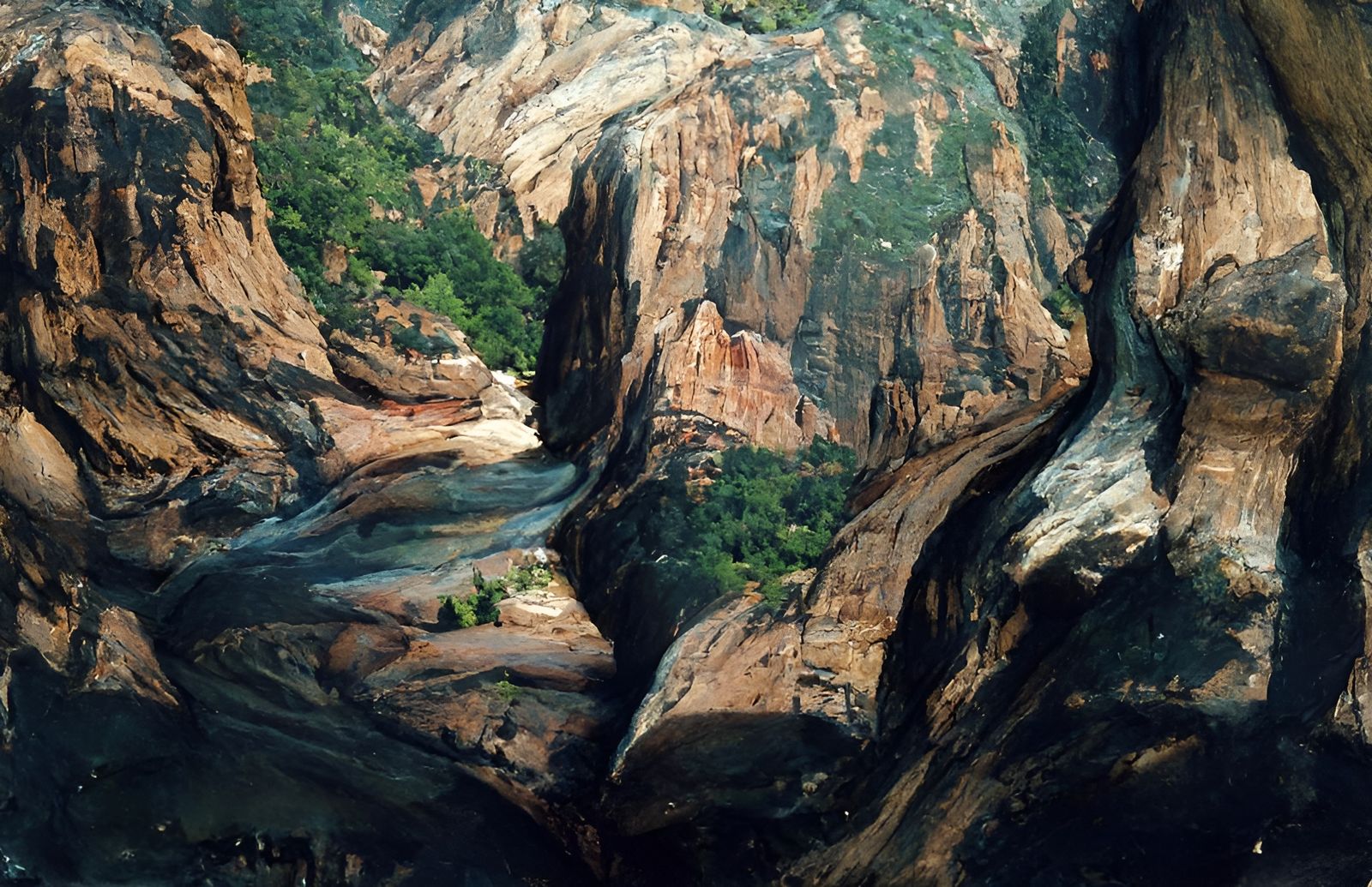 Zion National Park: Detailed Landscape Photograph