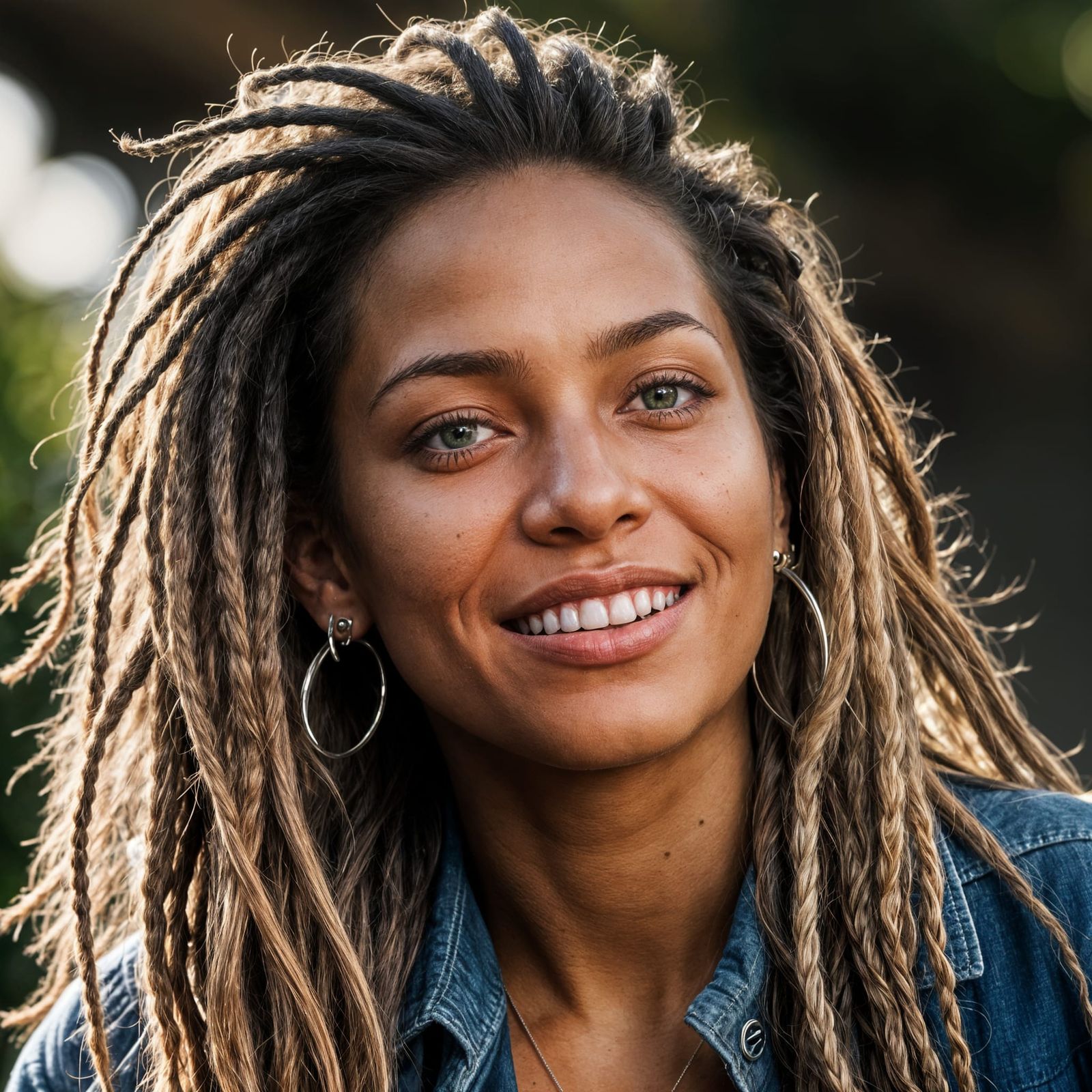 Reggae Singer in Natural Light