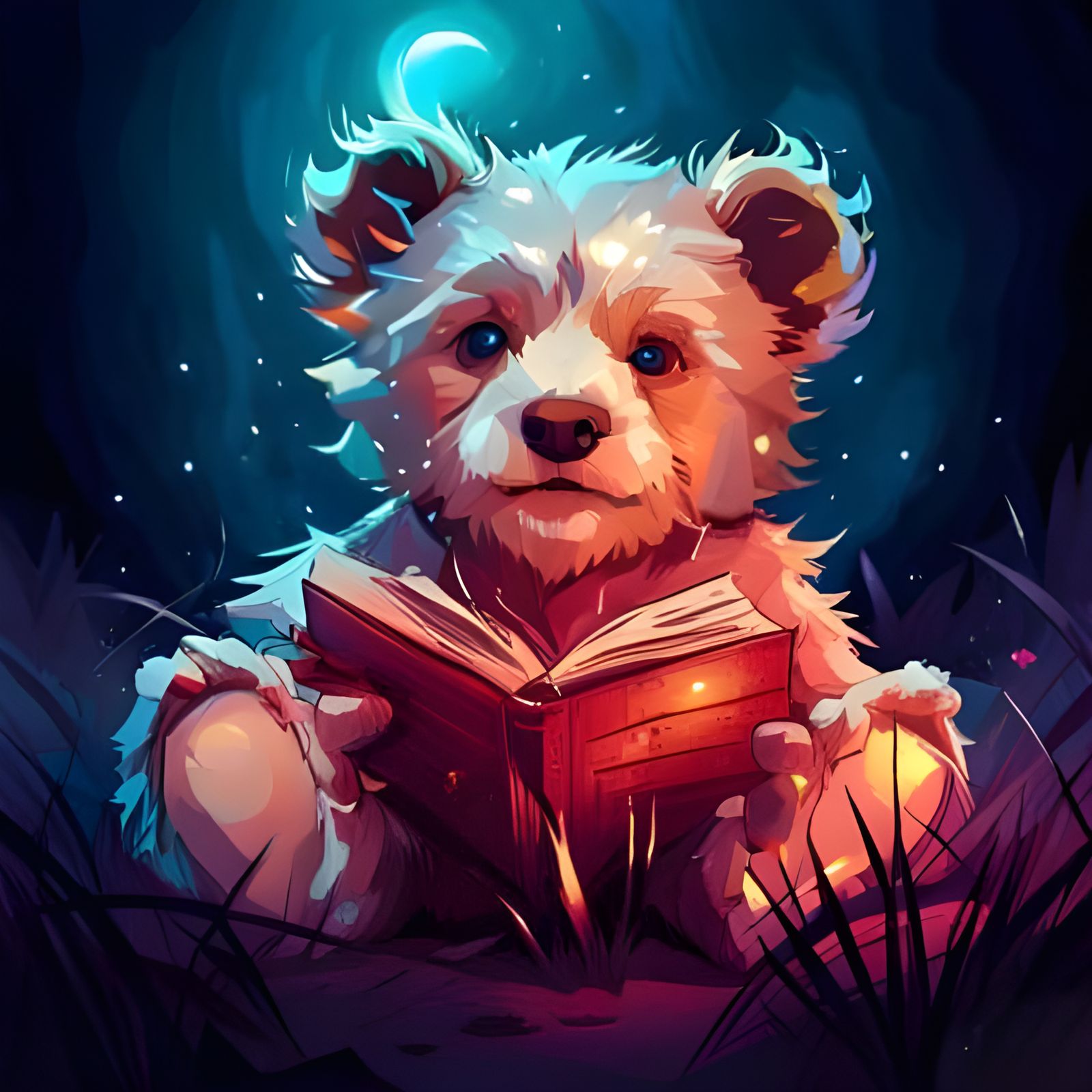 Adorable Teddy Bear in Intricately Detailed 3D Art