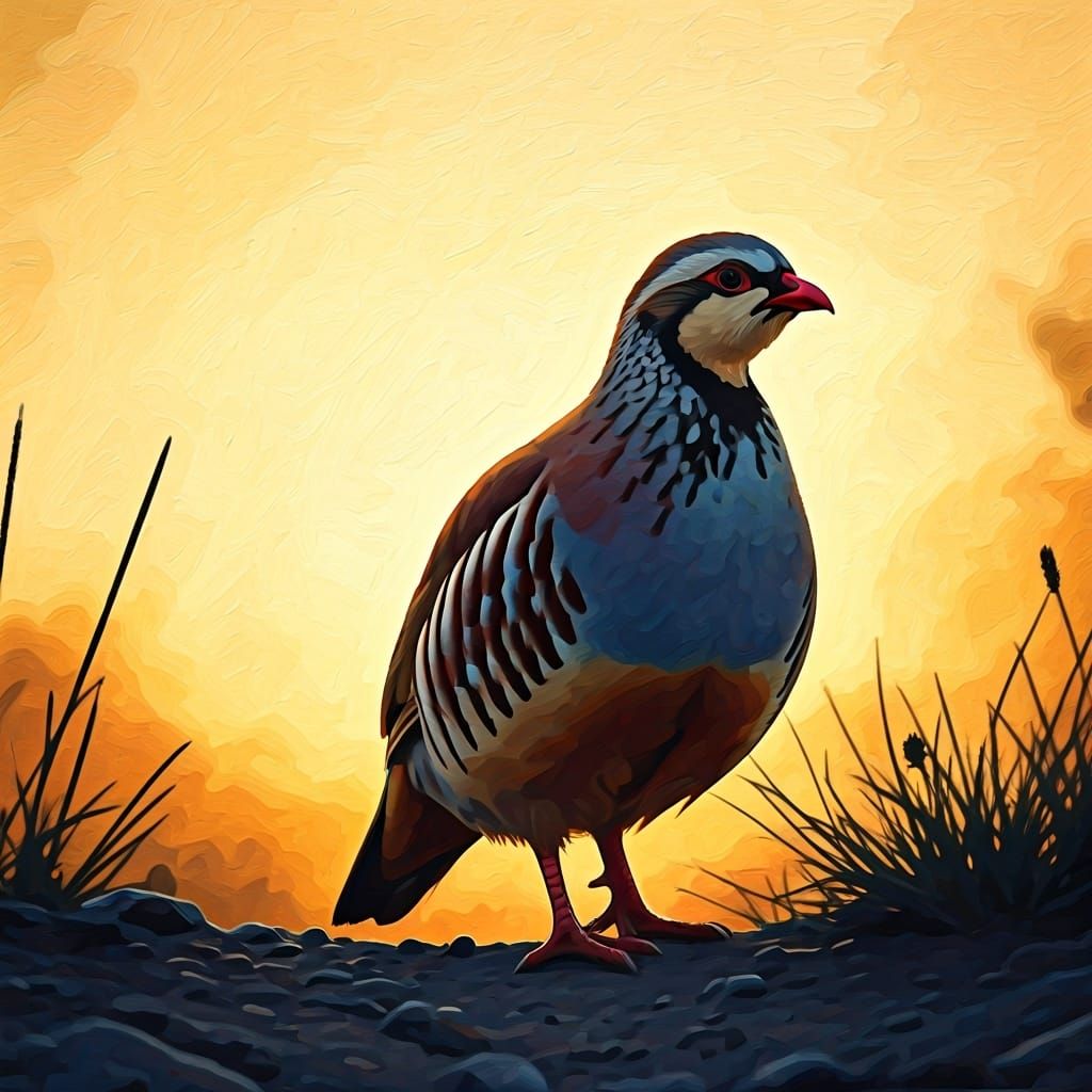 Chukar Partridge (Alectoris chukar) is the National Bird of ...