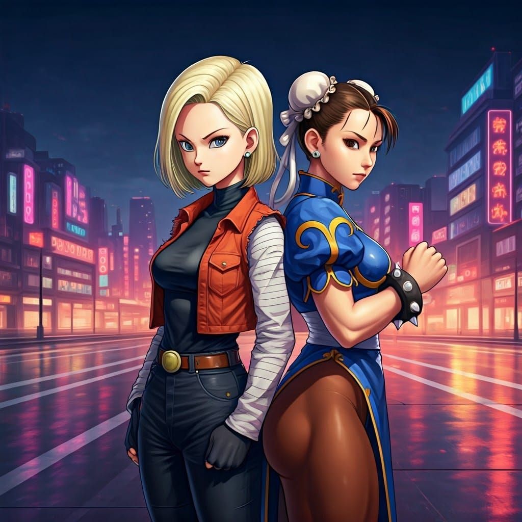 C-18 and Chun-Li