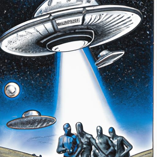 alien invasion, ufo Mark Brooks and Dan Mumford, comic book art, perfect, smooth