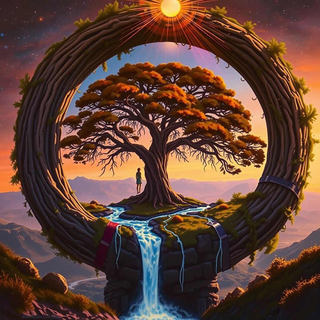 Hopeful Figure Silhouetted at Dawn: Professional Photography