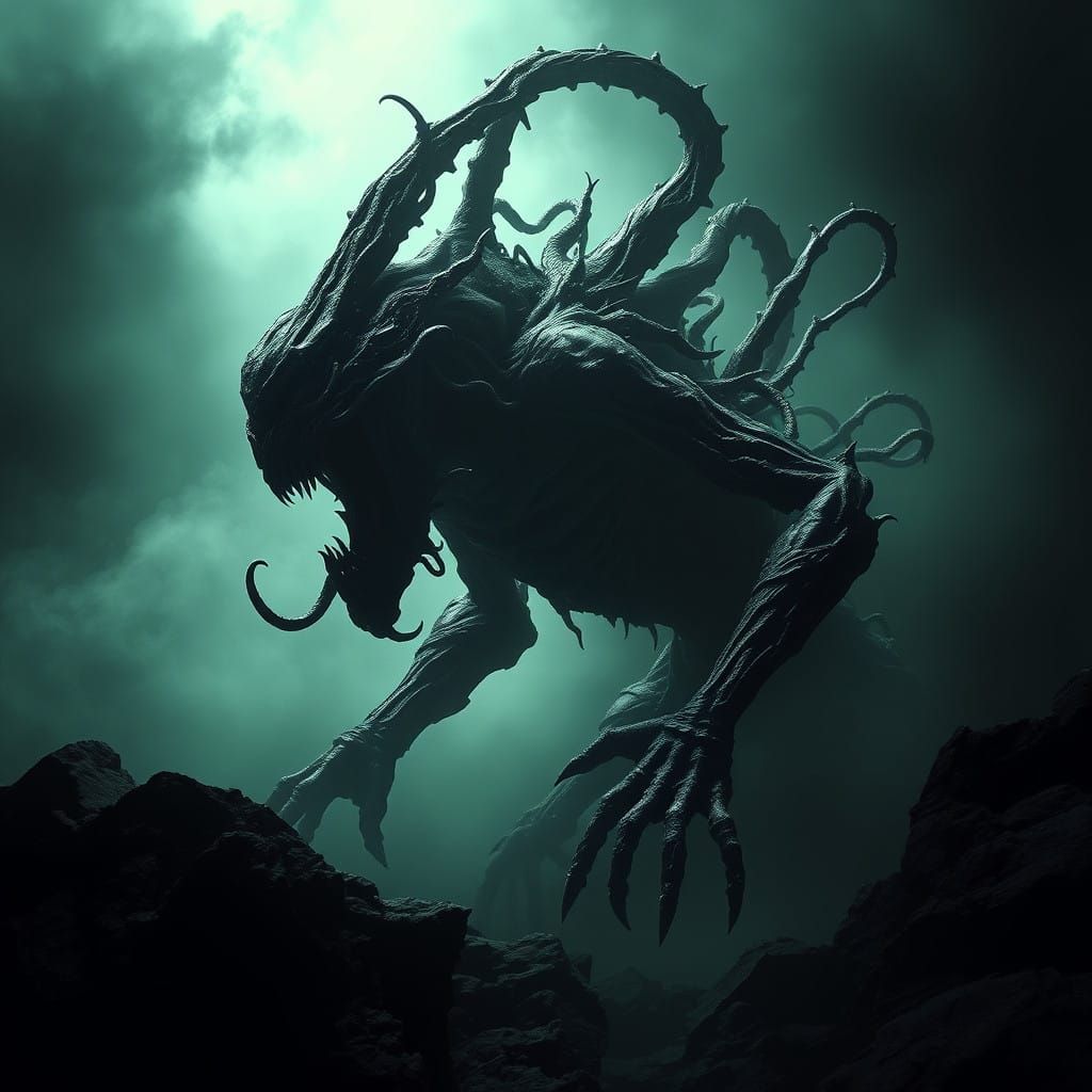 Ethereal Horror Born from Darkness