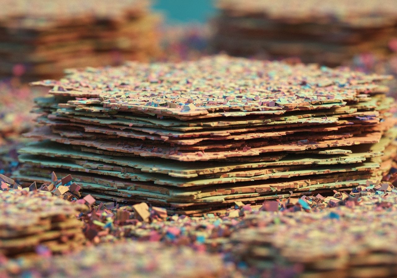 Self-Destructing Glitch Art Visualization