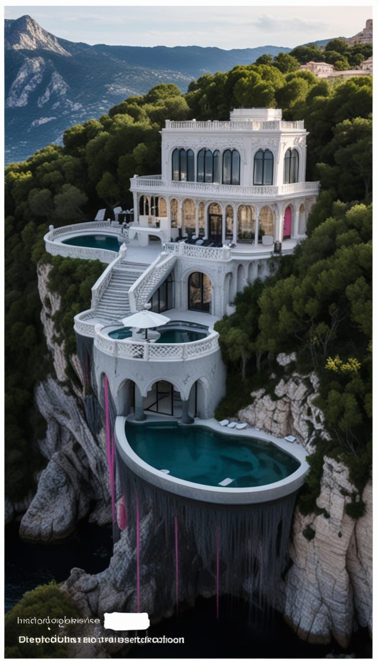 Ethereal Elven Chateau Radiates Mystery