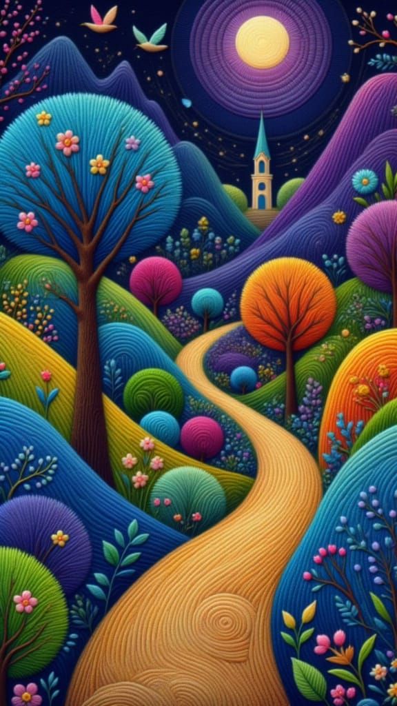 Whimsical Forest-scape