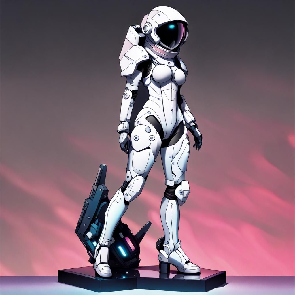 Armored Space Suit - Diorama