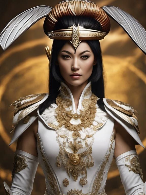 Warrior Priestess Ashrah with Kris Sword