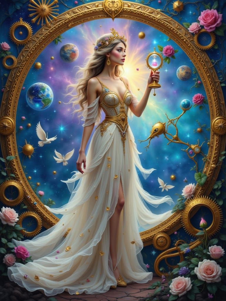 Goddess of Time in Astral Clockwork Machinery