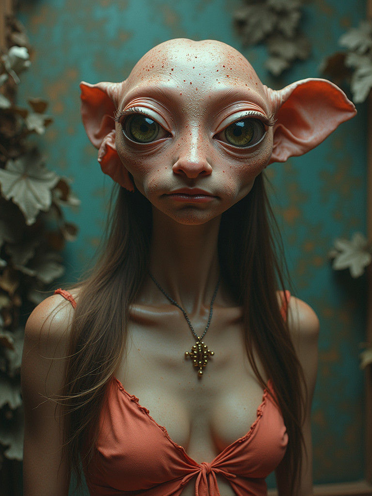 Surreal Exotic Portraits in Hyperrealistic Style