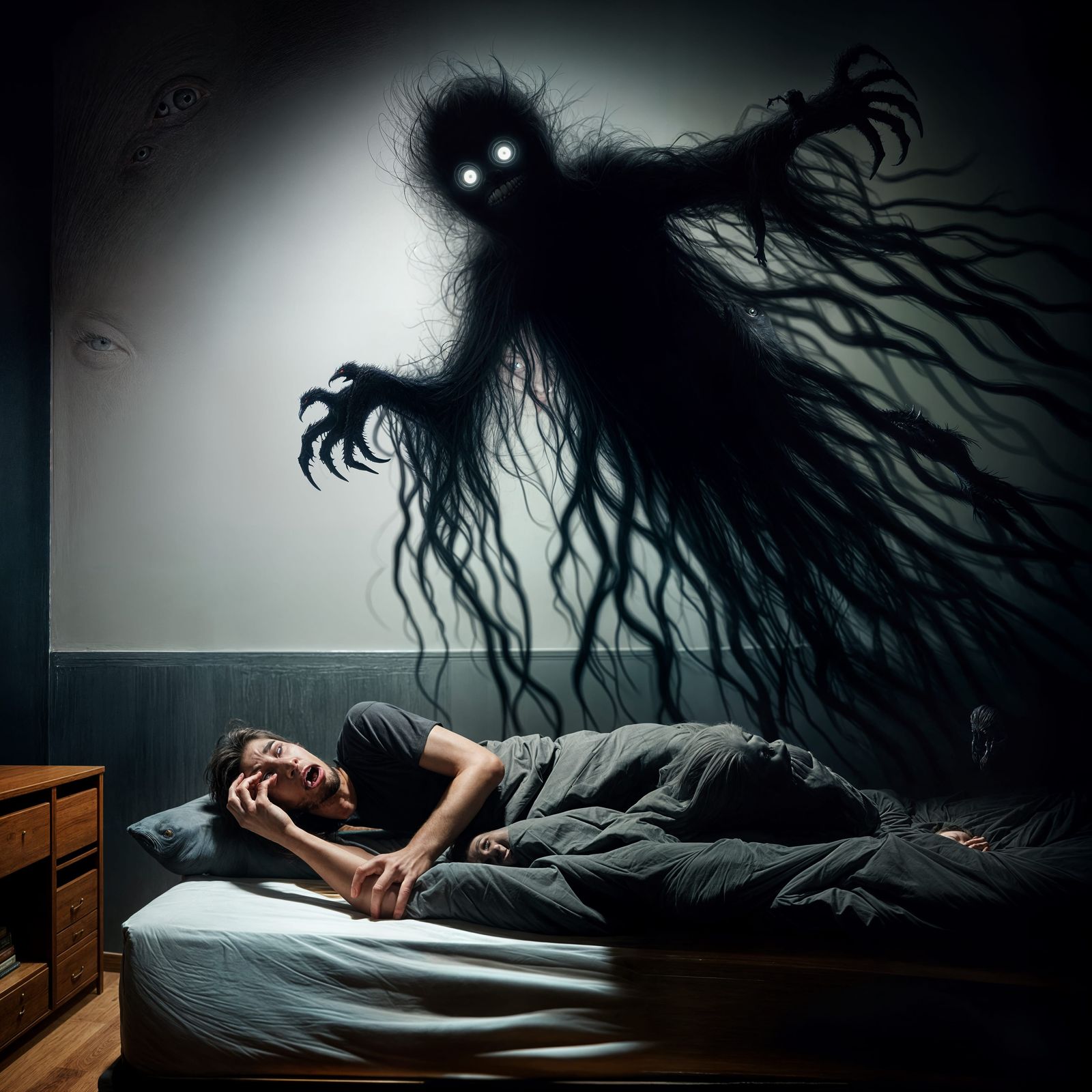Terrifying Shadow Figure Causes Sleep Paralysis