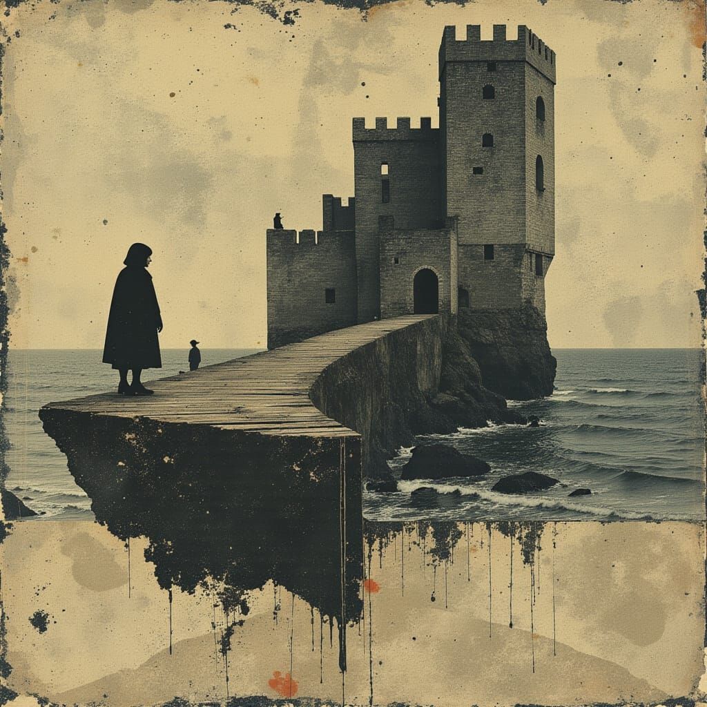 Floating Castles: Abstract Kingdoms in the Sky