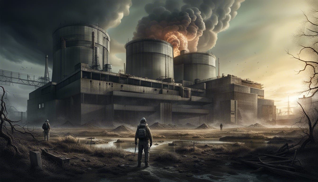 Post-Apocalyptic Vision of a Nuclear Explosion Threat