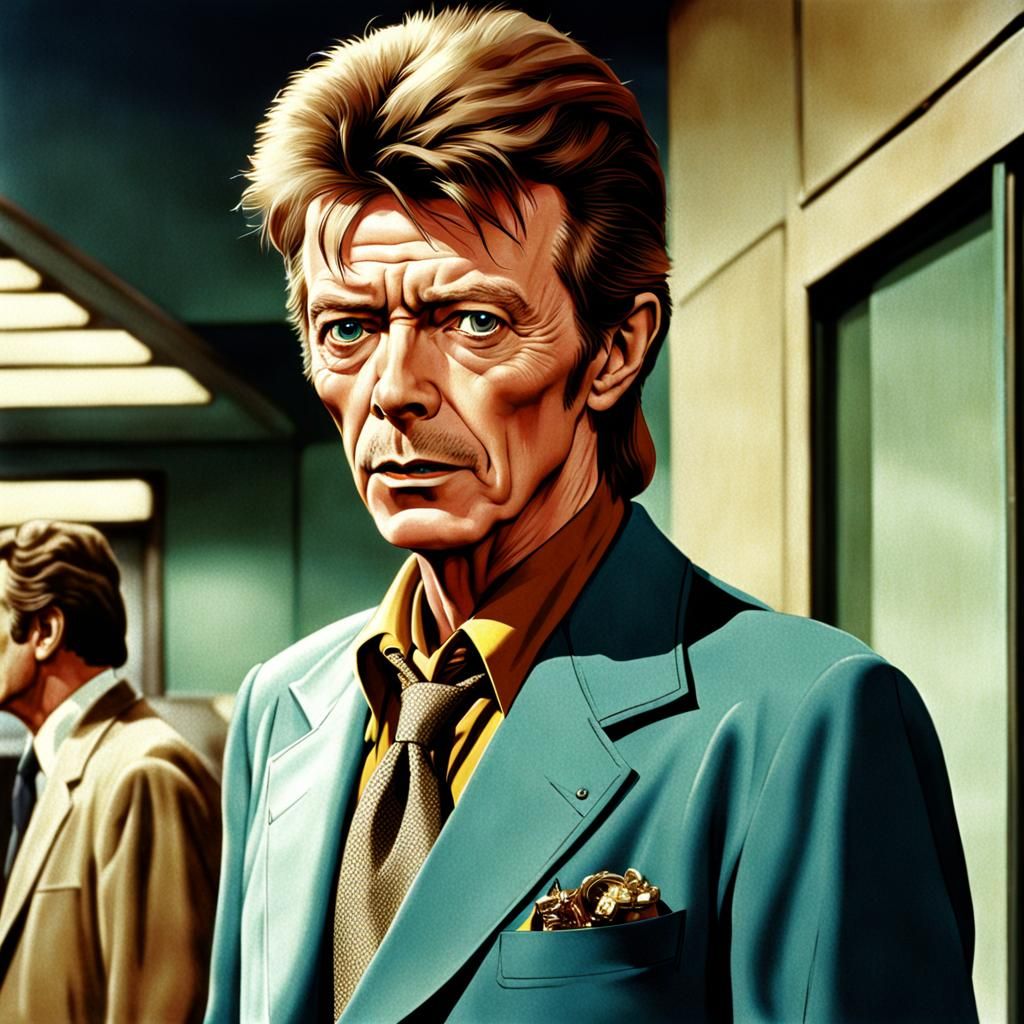 David Bowie as Columbo