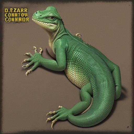 Dr. Connors as The Lizard