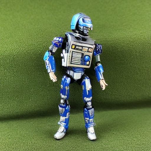 Vintage-Style Action Figure Toy