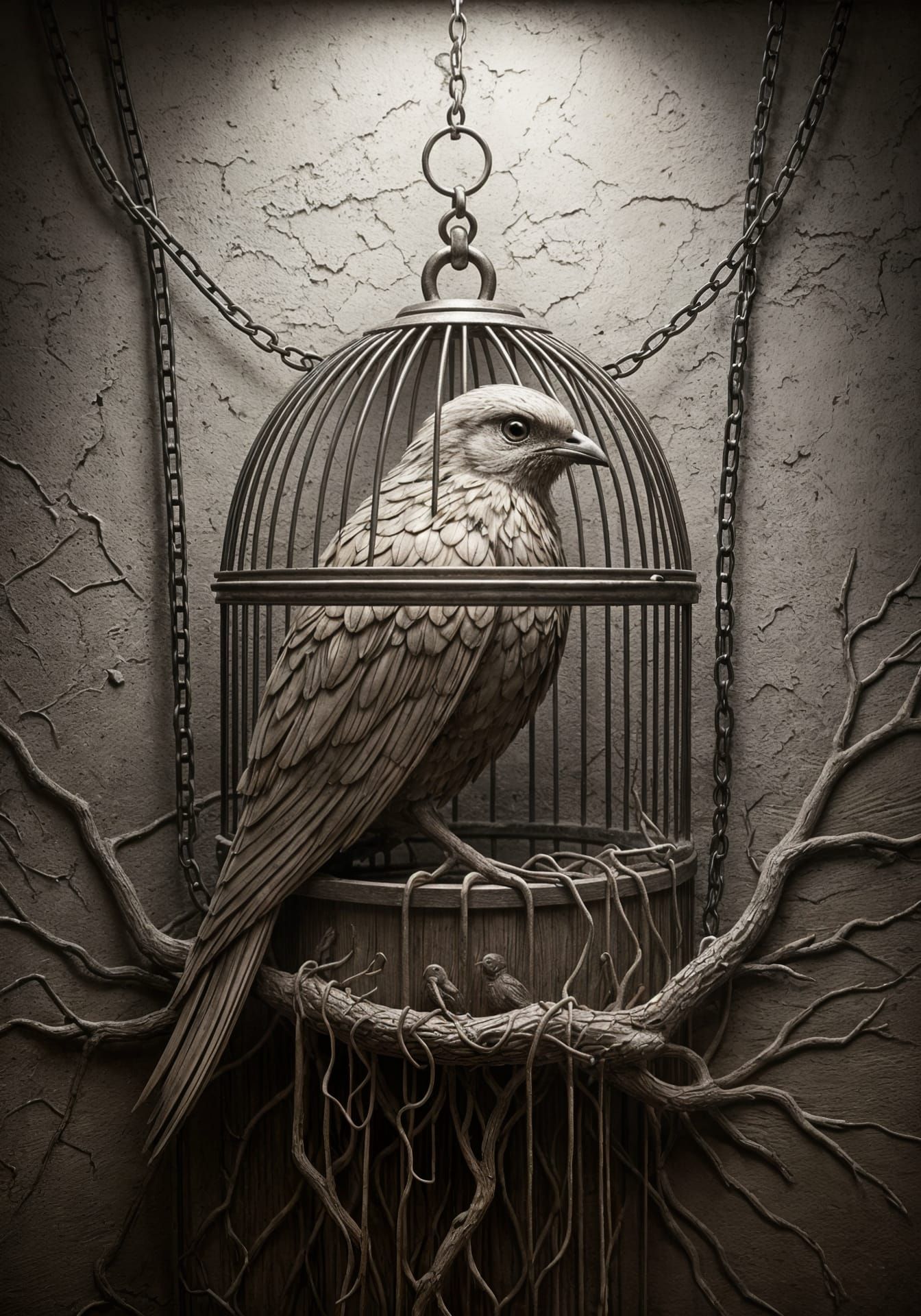 Caged!