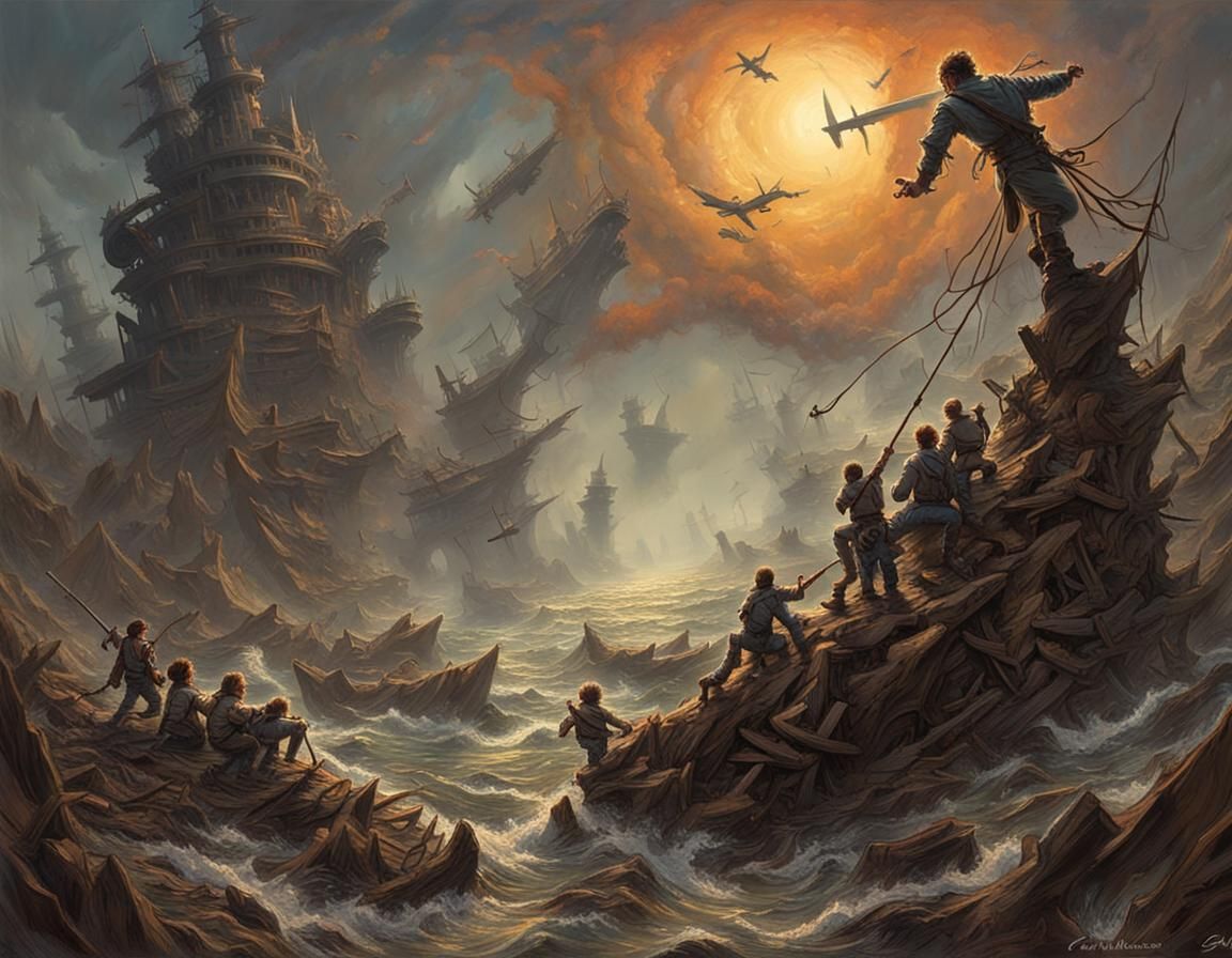 Sinister Depiction of Manic Chaos