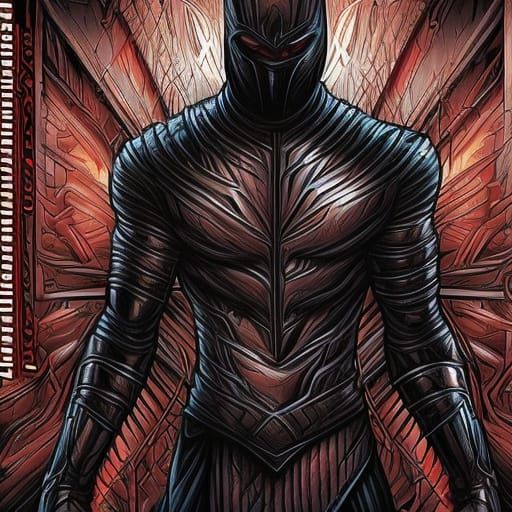 Noob Saibot Comic Book Art Illustration