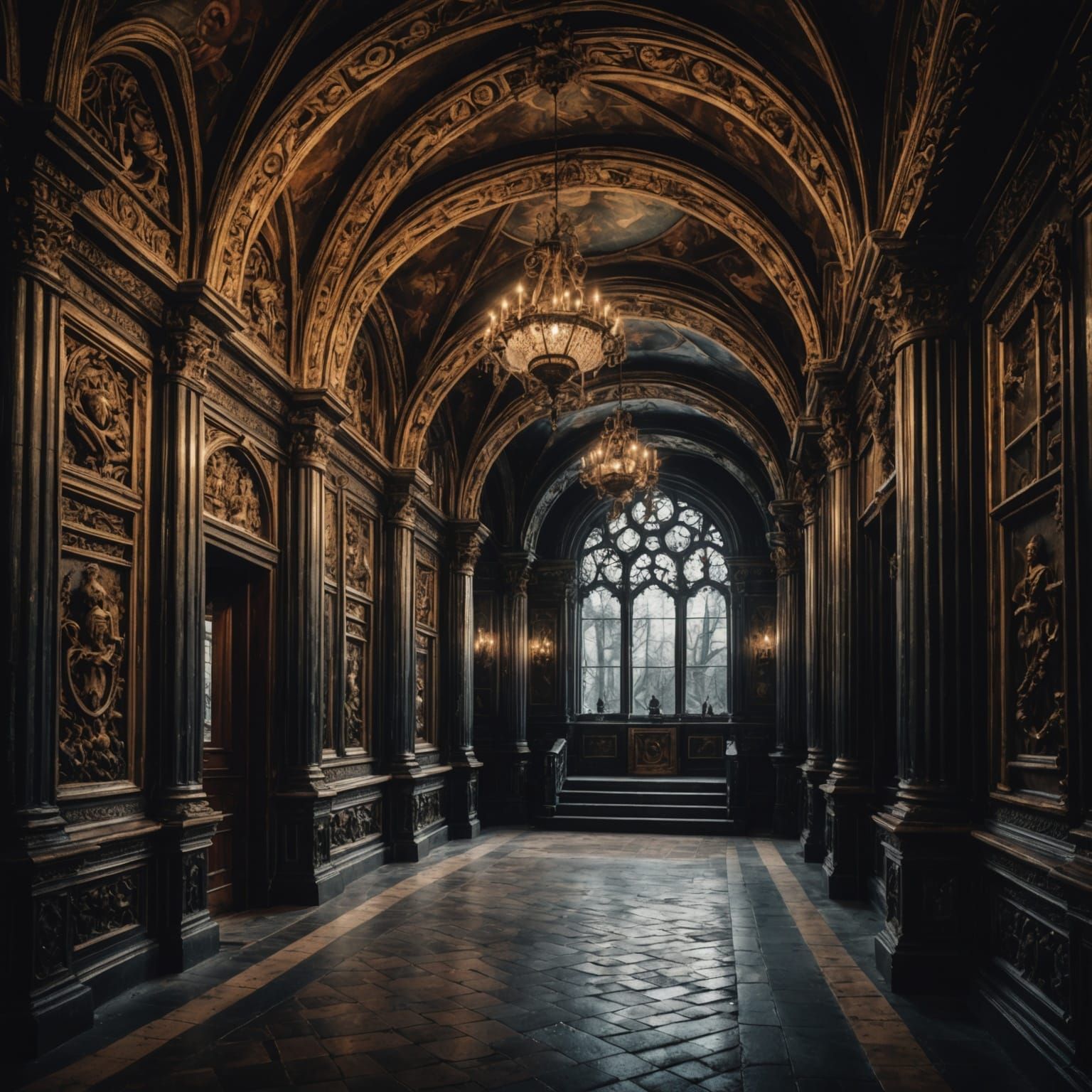 Hyperrealistic Portrait with Intricate Details in HDR