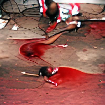 Grim Scene of Bloodshed and Violence