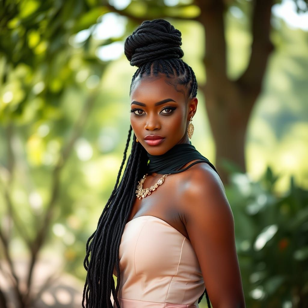 Elegant Figure in Nature: Professional Photography