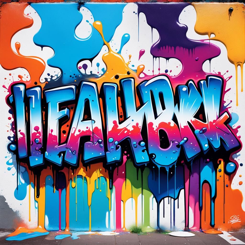 Graffiti Art Sign Saying I Follow Back