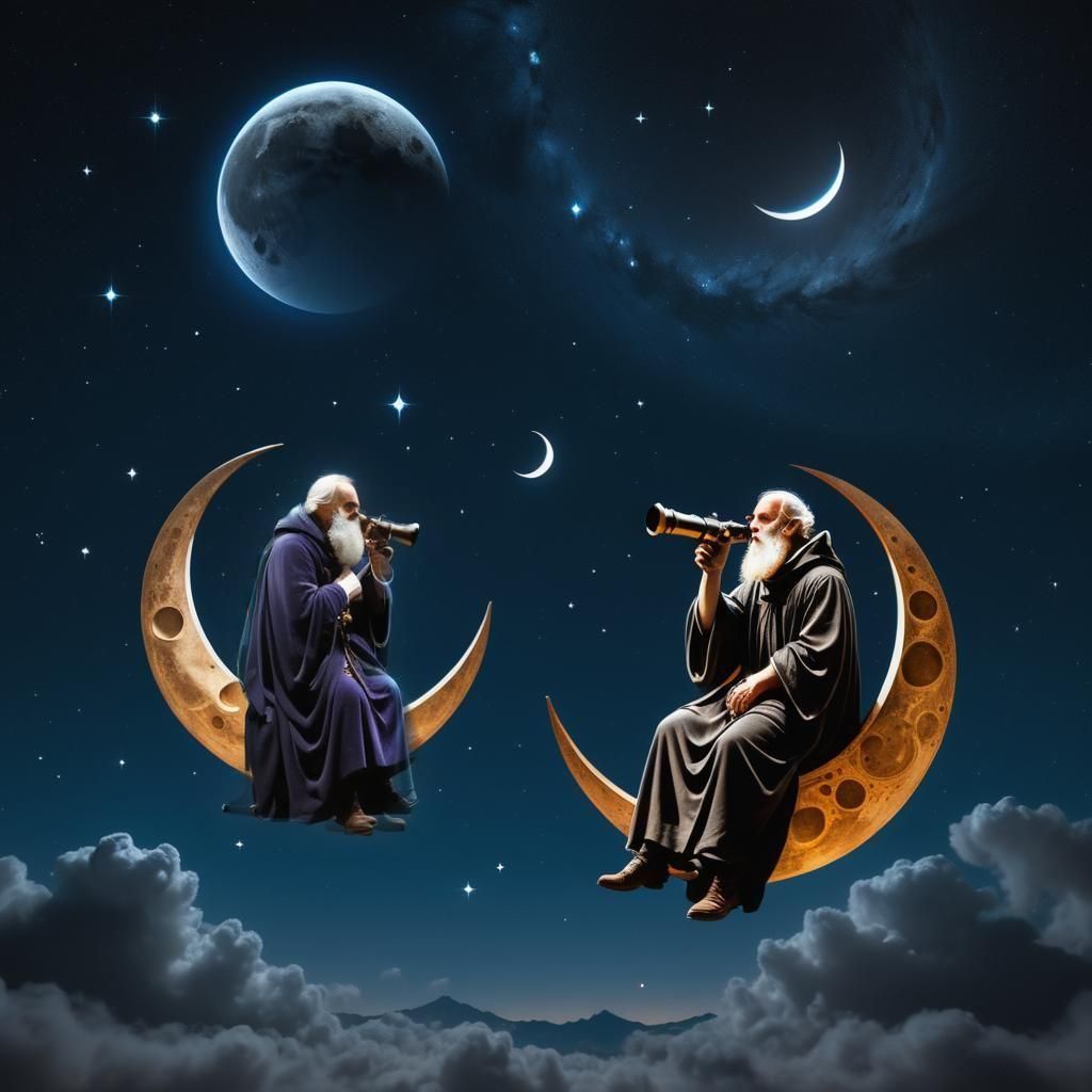 Galileo Observes Space From the Moon