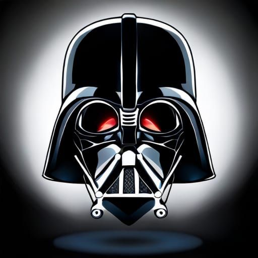 Fractal Mandala: Darth Vader Helmet