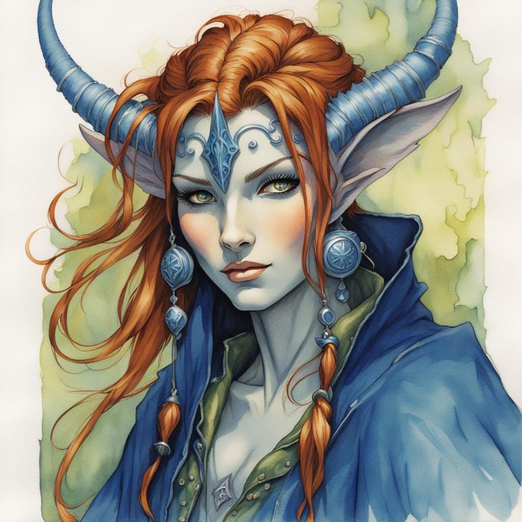 Tiefling Druid Hermit