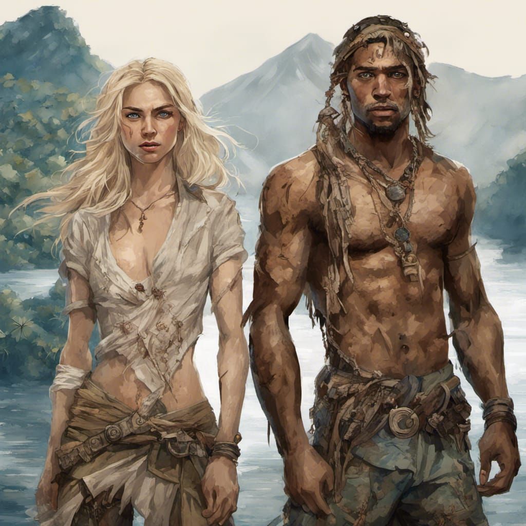 Lost Models Roaming Papua New Guinea Jungles