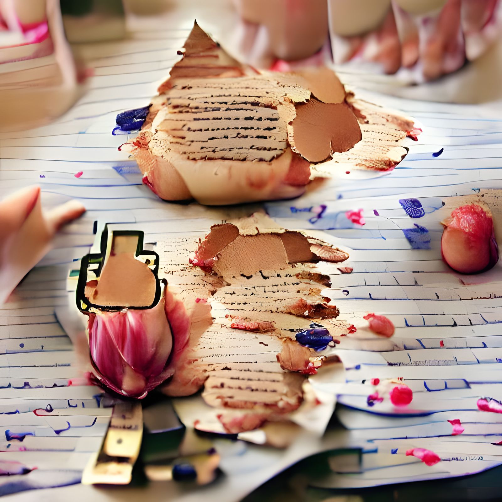 AI Interpretation of Uncensored Publication