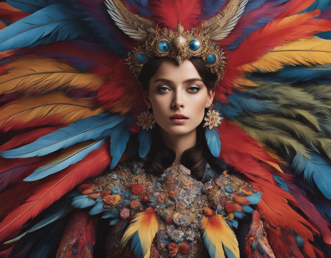 Feathered Roc: Maximalist Alien Bird of Prey