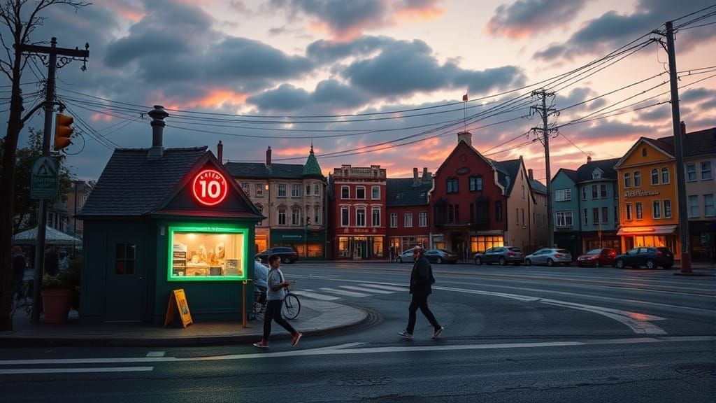 Abstract Image Generated from 'Nifty' Prompt