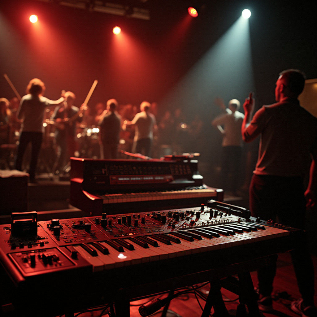 Musician's Journey: A Cinematic Photo Album