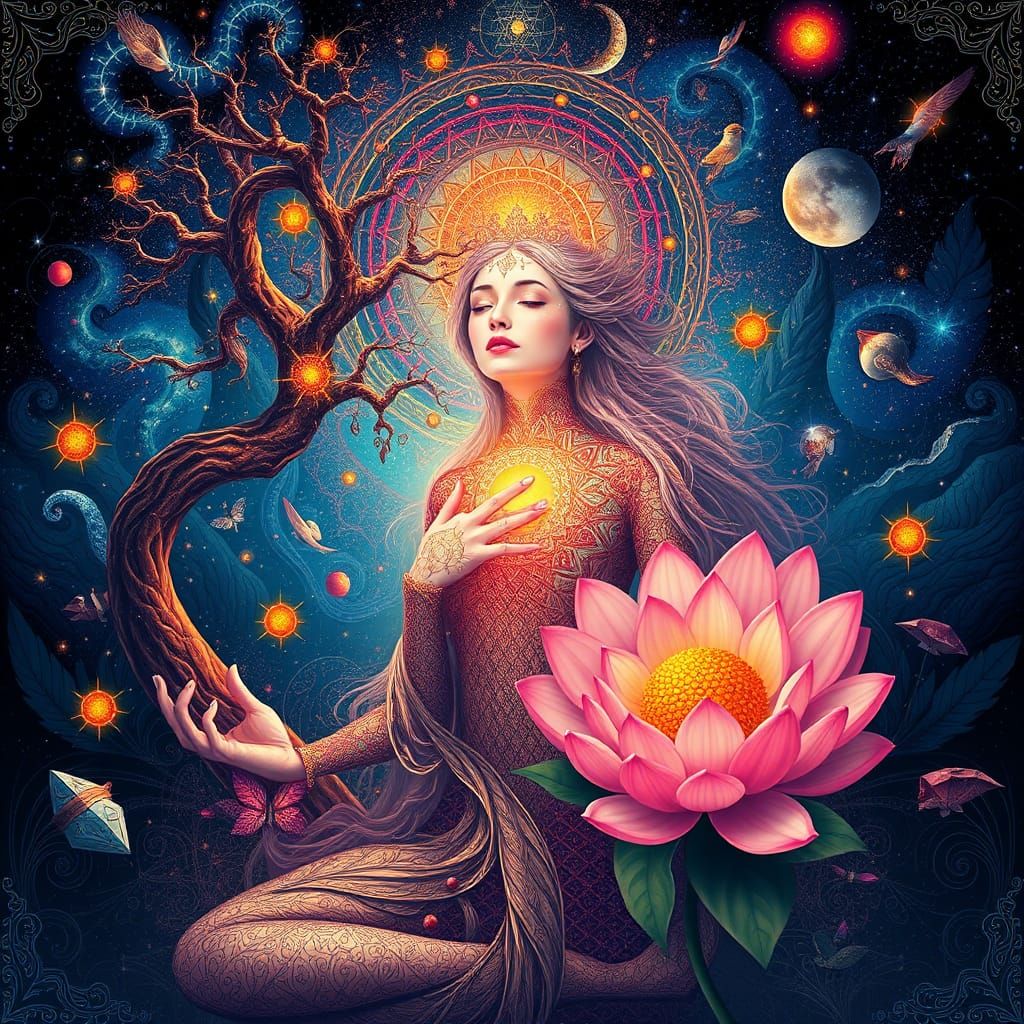 Psychedelic Enlightenment: Infinite Consciousness in Fractal...